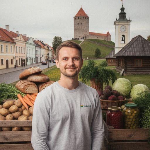 Kalamentinų arbatos paruošimo procesas su ingredientais ant stalo.