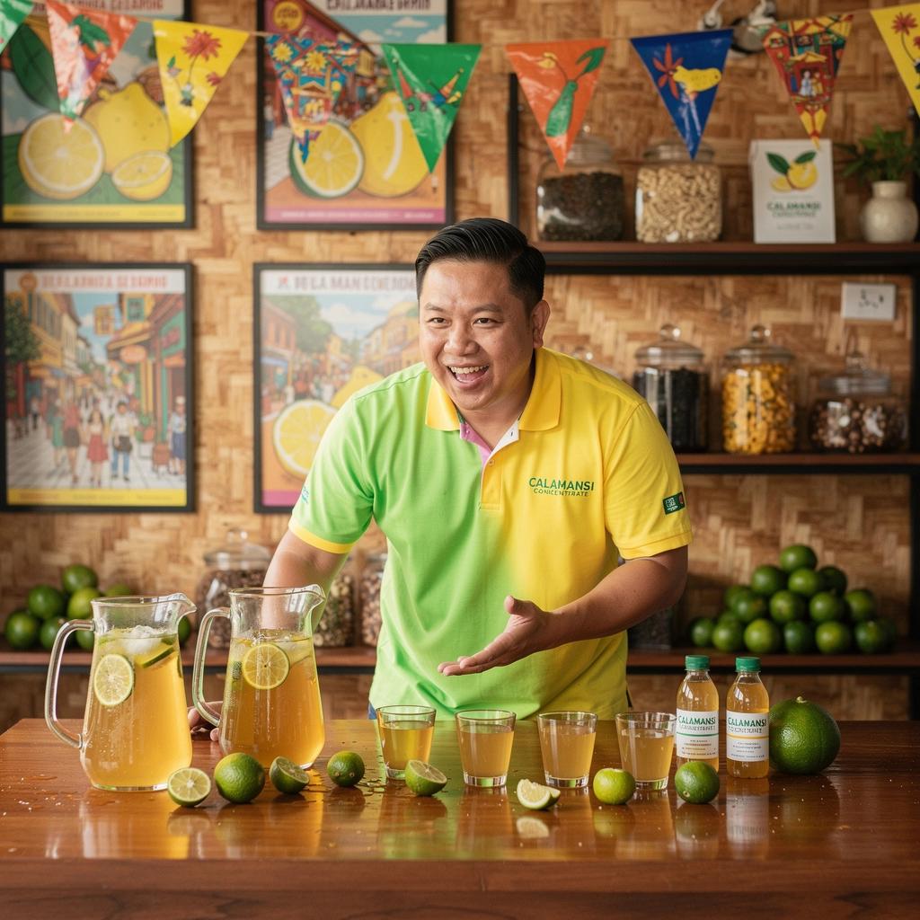 Šviežiai paruošta kalamentinų arbata su medumi ir citrina.