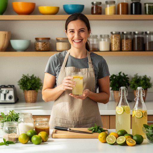 Pakuotė su kalamentinų arbata, pabrėžianti jos naudą sveikatai.
