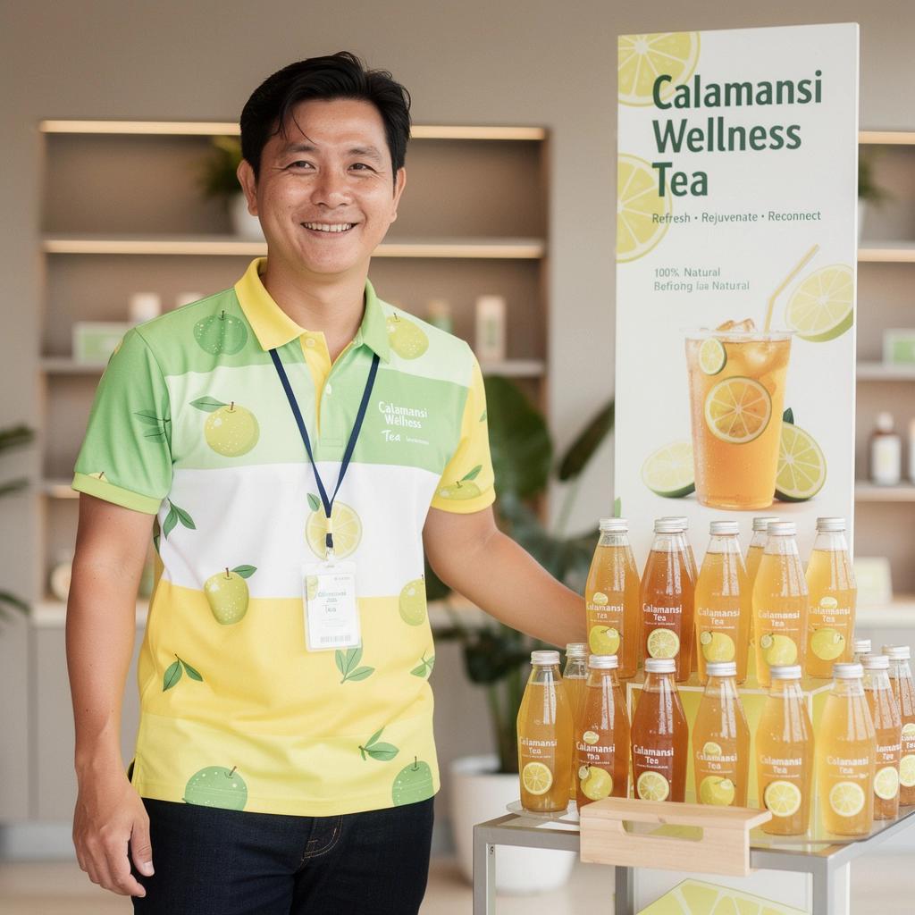 Filipiniečių arbatos ceremonija su kalamentinų arbata ir tradiciniais patiekalais.